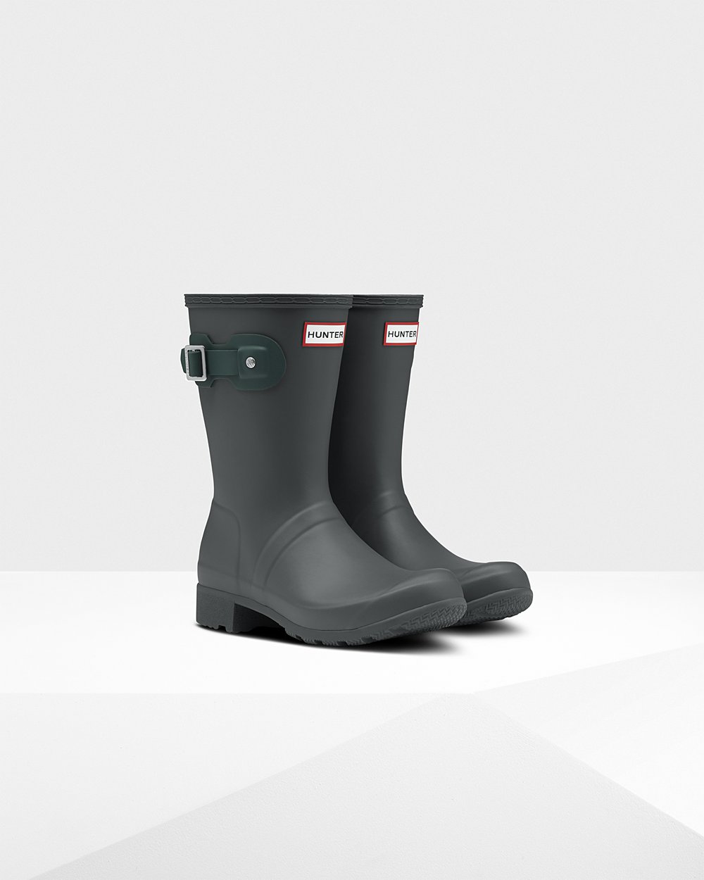 Botas De Cortas Hunter Descuento Original Tour Foldable Botas